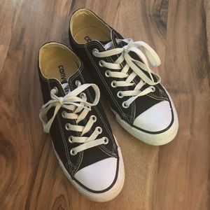 Black Converse shoes